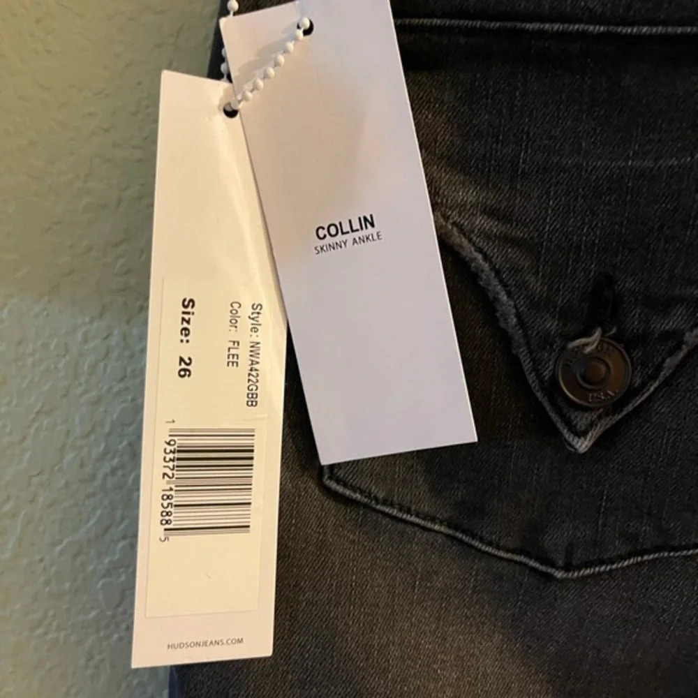 HUDSON Jeans Collin Skinny Ankle Jeans, Size 26 - Picture 11 of 14